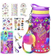 Water Bottle Kit Decorate Your Own Water Bottle Unicorn Arts And Crafts