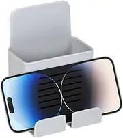 fanelod TV Remote Wall Holder - Remote Control Storage Box - Large Capacity Remote Holder - Dual Functions For Pens, Hotel