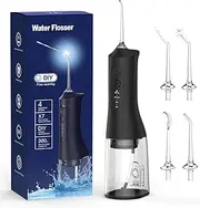 Wireless Portable Oral Irrigator 300 ml Rechargeable Travel Cleaner IPX7 Waterproof Electric Water Flosser Machine for Home Travel