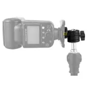 Mini Black 1/4" 360 Swivel Ball Head Screw For Camera Tripod DSLR Ballhead Stand