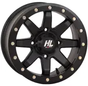 High Lifter by STI HL9 Beadlock 14x7 ATV/UTV Wheel - Matte Black (4/137) - 5+2