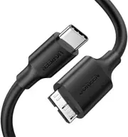 Fast Charge USB C to USB 3.0 Micro B Cable for Samsung and Hard Drives