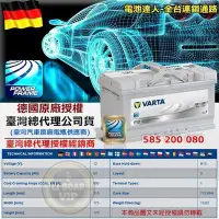 在飛比找Yahoo!奇摩拍賣優惠-☆電霸科技☆ 德國 原廠電瓶 VARTA F18 華達 汽車