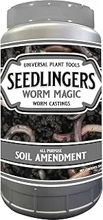 Seedlingers Worm Magic Worm Castings 2.5 Pound Granular