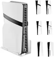 Aceshop PS5 Wall Mount, PS5/PS5 Slim/PS5 Pro Wall Mount (Disc and Digital Edition) Wall Bracket for PlayStation 5/PS5 Slim/PS5 Pro PS5 Wall Mount Bracket Stand PS5/PS5 Slim/PS5 Pro Accessory, White,