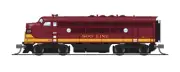 Broadway Limited 6850 N SOO Line EMD F3A Diesel Locomotive Sound/DC/DCC #202B