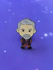 Doctor Who The War Dr John Hurt Chibi Metal Enamel Pin Badge