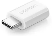 UGREEN Type-C to Micro USB OTG Adapter (White) - 30154