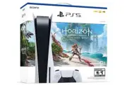 Sony PS5 Disc Edition Console Horizon Forbidden West Bundle - White
