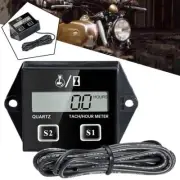 Waterproof Tiny Tach Digital Hour Meter Tachometer For 2/4 Engines Stroke Best