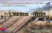 在飛比找Yahoo!奇摩拍賣優惠-威駿模型CB35012 135 二戰盟軍M2型野戰組合橋