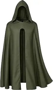 Medieval Cloak Renaissance Cloak Hooded Vintage Cloak With Hood Cape Cosplay Robe Halloween Costume