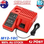 FOR MILWAUKEE M12 & M18 BATTERY RAPID CHARGER M12-18FC AUS