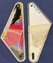 Bally Mata Hari Pinball Machine Playfield Slingshot Plastic Set New!