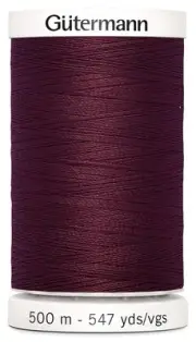 Gutermann Sew-All Thread 547yd-Burgundy 501-450