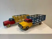 1950's AML Armindo Merreira Lopez Made In Portugal Flandres Tin Metal Trucks