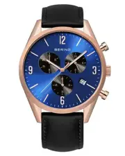 Bering Men Watch Chronograph - 10542-567 Leather