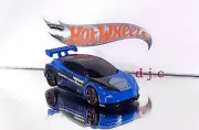 2022 Hot Wheels Green Speed Nissan Leaf Nismo RC_02 Blue #100 Loose