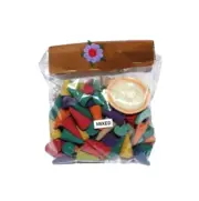 Pack of 100 Thai Incense Cones Handmade in Thailand with Ceramic Plate