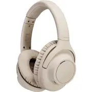 Audio-Technica ATH-S300BT Wireless Noise-Cancelling Over-Ear Headphones (Beige)