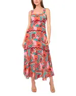 Vince Camuto Rickrack Trim Tiered Maxi Dress