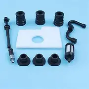 AV Annular Buffer Mount Plug Fuel Oil Air Filter Line Kit for Stihl 018 MS180 017 MS170 Chainsaw 1123 791 7300, 1123 791 2800