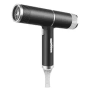 Cordless Hair Dryer Smart Versatile Rechargeable Quick Dry Hairdressing Tool Black