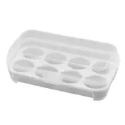 Portable Eggs Box Case Shockproof Egg Holder Kitchen Container Case Transparent