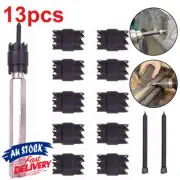 13pcs 3/8''Cutter Double Sided Cut Weld Weld Remover Rotary Spot Drill Bits