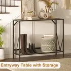 Modern Console Table TV Cabinet Hall Entryway Bar Side Sofa Narrow Long Storage