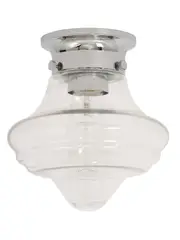 Hamilton 1 Light DIY Batten Fix in Chrome/Clear