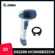 Zebra DS2208-HC0000BZZCN 2D Corded Healthcare Handheld Barcode Scanner w/ Cable