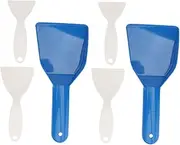 Happyyami Ice Block Remover Tool 6pcs Plastic Ice Shovel Set Humanized Handle Design Easy to Use for Home Car