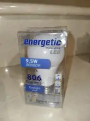 energetic Smarter lighting LED 9.5W SENSOR 806 lumens Daylight 6500K