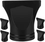 Versatile Hair Dryer Accessories: 5pcs Diffuser Nozzle Precision Styling for Home Professionals