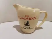 Vintage Wade The Famous Grouse Finest Scotch Whisky Water Jug England Yellow