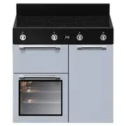 Beko 90cm Freestanding Cooker with Induction Cooktop - Blue
