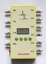 SKX2000 ECG Signal Simulator LED Display ECG Signal Generator 10-200bpm