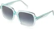 [DKNY] Women's Sunglasses DK540S - Crystal Light Aqua with Gradient Blue Lens