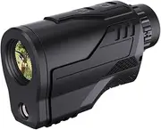PEAKPULSE Laser Rangefinder HDLCD Screen Range Finder Hunting Hunter Shooting 2200 Yards 8X Magnification Rechargeable HCD/Los Mode Scan Angle Height Measurement