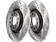 21VS71C Rear Brake Rotor Set Fits 2009-2013, 2015-2018 Audi A3 Quattro (for: Audi)