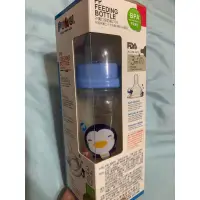 在飛比找蝦皮購物優惠-全新PUKU藍色企鵝 寬口奶瓶pp