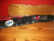 Chicago Bulls Miller Lite MGD Insulated Adjustable Beer Pop Soda Can Cooler Bag