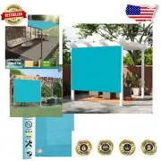 16x22 FT Turquoise Shade Screen - Effective 95% Sun Block for Patios and Pools