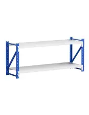 [Giantz] Warehouse Shelving Garage Rack 2x0.9m in Blue