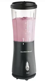 Hamilton Beach Personal Blender Shakes Smoothies 14oz Travel Cup New Healthy