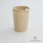 CORTEX 洗衣籃 仿籐籃 粗藤 圓型W43H60 米白色