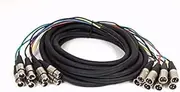SWAMP Premium 8-way XLR Audio Snake Cable Loom - 150cm