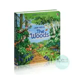 USBORNE LOOK INSIDE THE WOODS | 外文 | 繪本 | 翻翻 | 厚紙書 | 硬頁 | 知識 | 百科 | 樹木