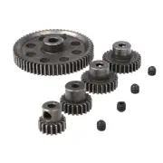 Differential Metal Drive Gears 17T 21T 26T 29T 64T Motor For 1/10 HSP RC Car Trucks Motorcycles Part